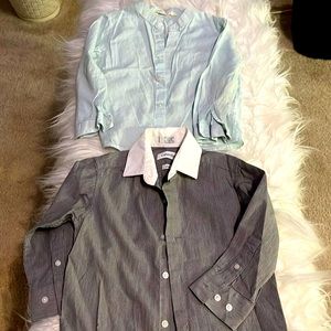 2 Boys Button up Shirts